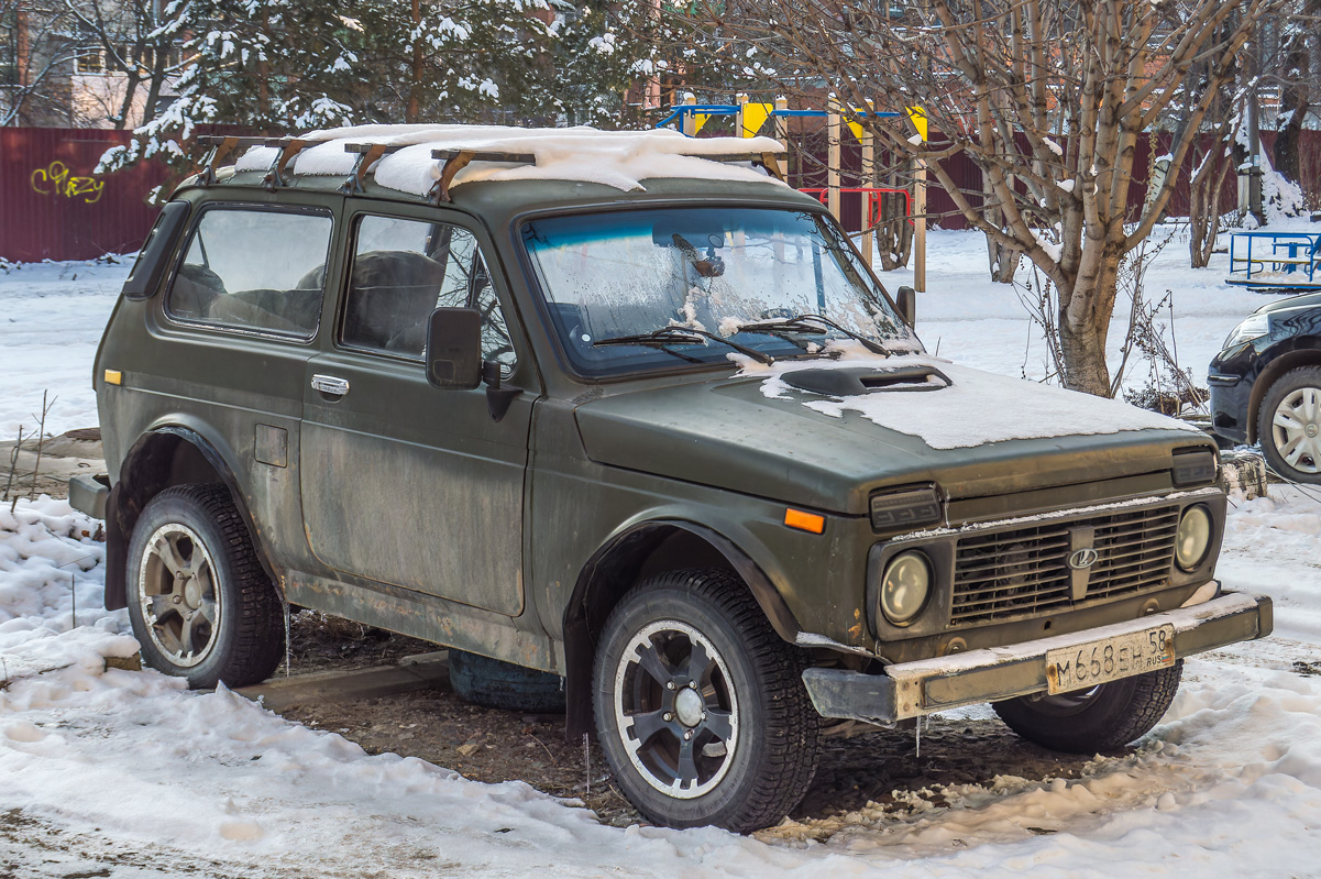 Пензенская область, № М 668 ЕН 58 — ВАЗ-2121 Нива '77-94