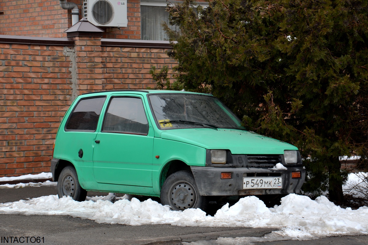 Ростовская область, № Р 549 МК 23 — ВАЗ-11113 (ЗМА) '96-06; Краснодарский край — Вне региона