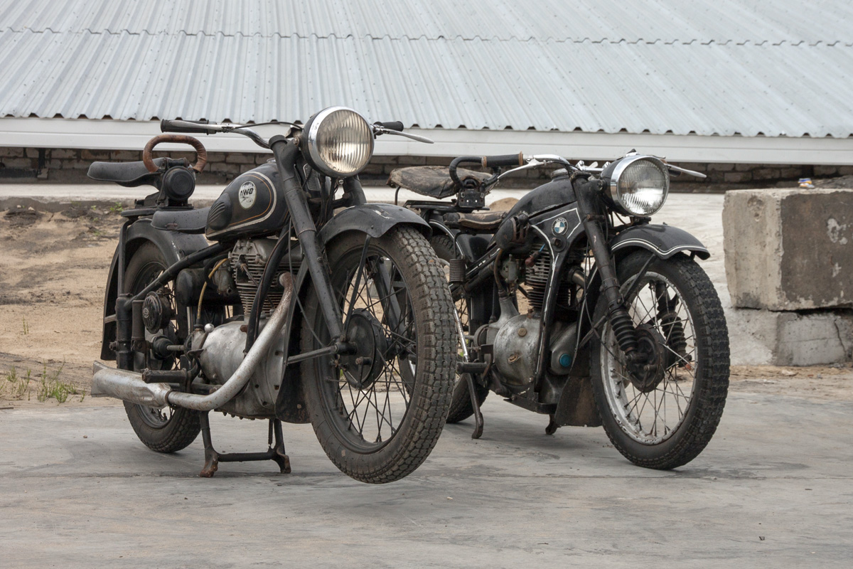 Татарстан, № (16) Б/Н МТ 0004 — AWO-425 / Simson-425 '50-62; Татарстан, № (16) Б/Н МТ 0005 — BMW R 35 '37-55; Татарстан — Выставка ретро автомототехники 22 мая 2021 г.