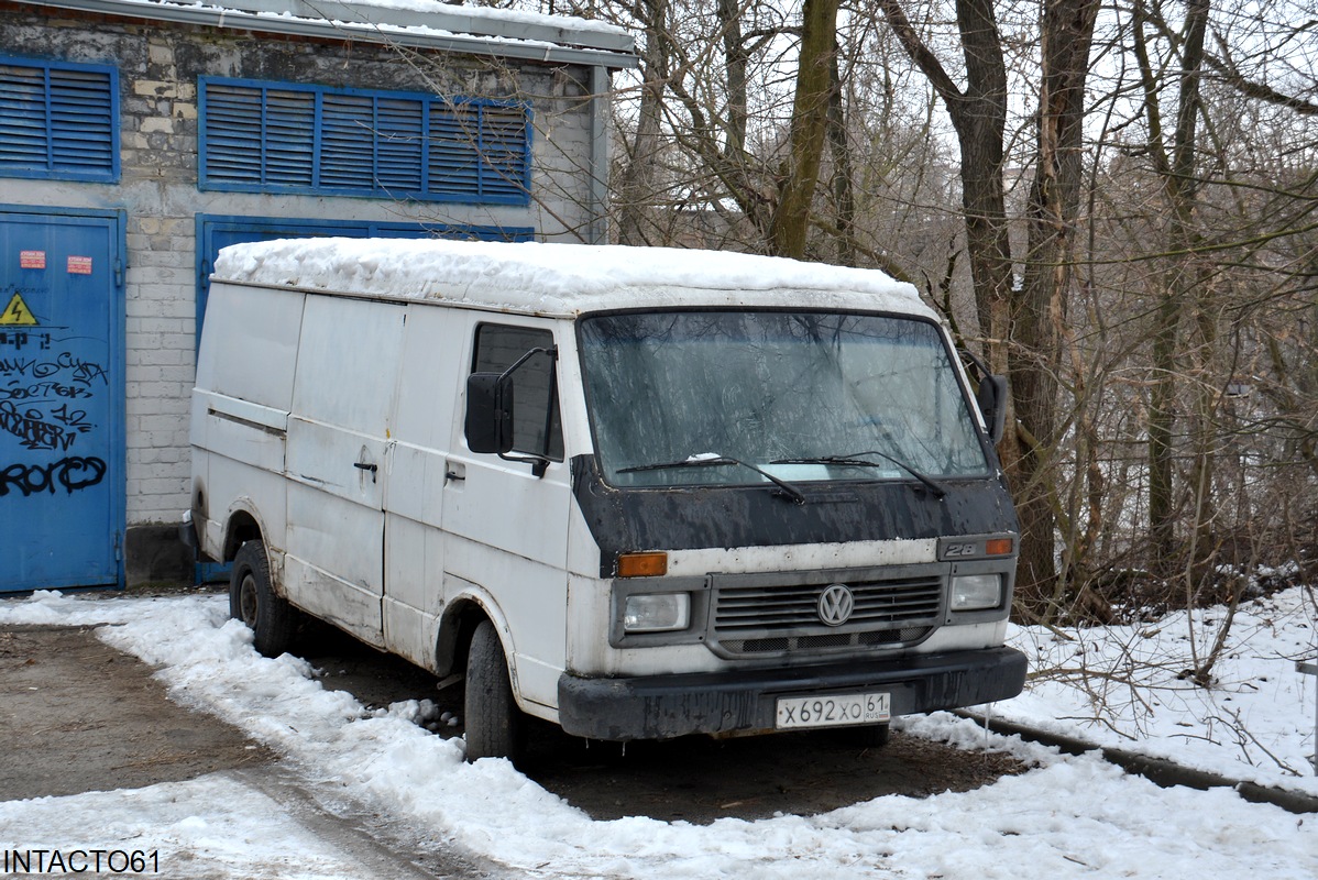 Ростовская область, № Х 692 ХО 61 — Volkswagen LT Kastenwagen '75-96