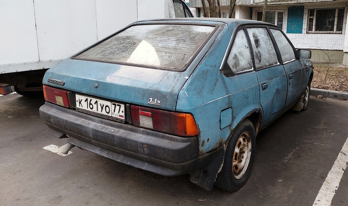 Москва, № К 161 УО 77 — Москвич-2141 '86-98