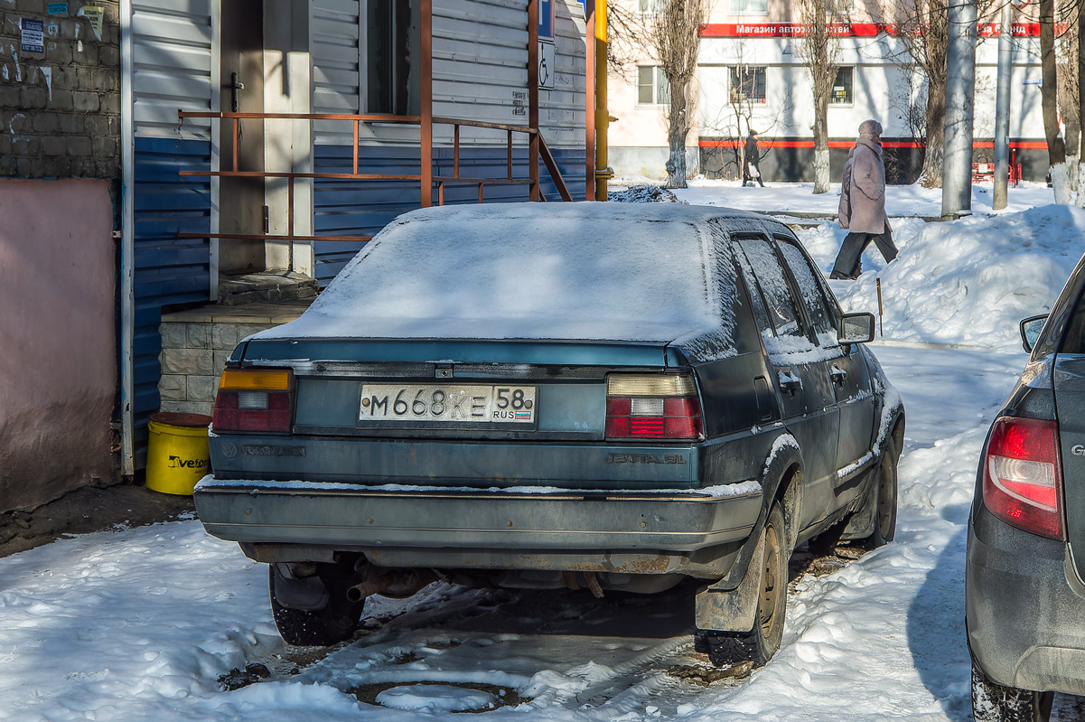 Пензенская область, № М 668 КЕ 58 — Volkswagen Jetta Mk2 (Typ 16) '84-92