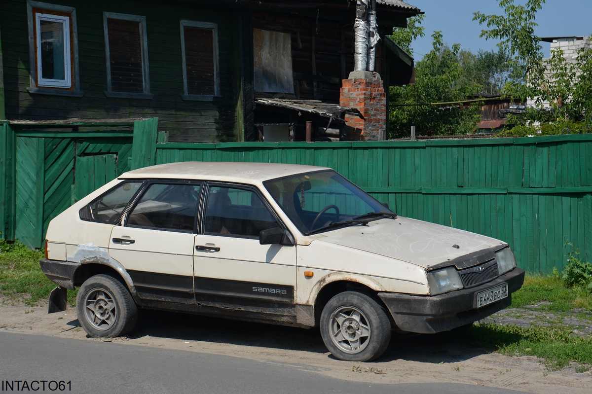 Владимирская область, № Е 443 ЕС 33 — ВАЗ-21093 '88-93
