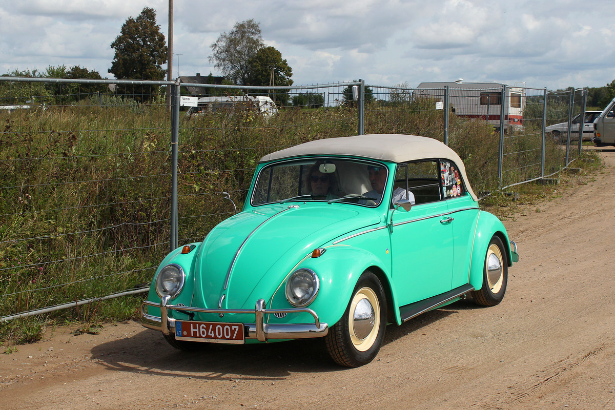 Литва, № H64007 — Volkswagen Käfer 1200 '54-74; Литва — Stovykla prie Radviliškio 2024