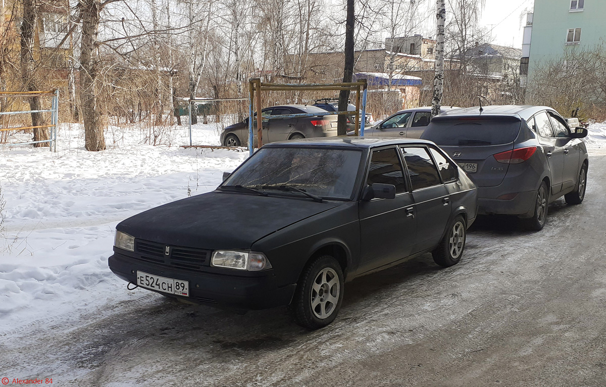 Свердловская область, № Е 524 СН 89 — Москвич-2141 Святогор '98-01
