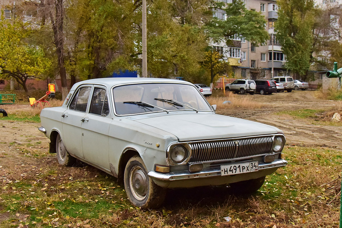 Волгоградская область, № Н 491 РХ 34 — ГАЗ-24 Волга '68-86