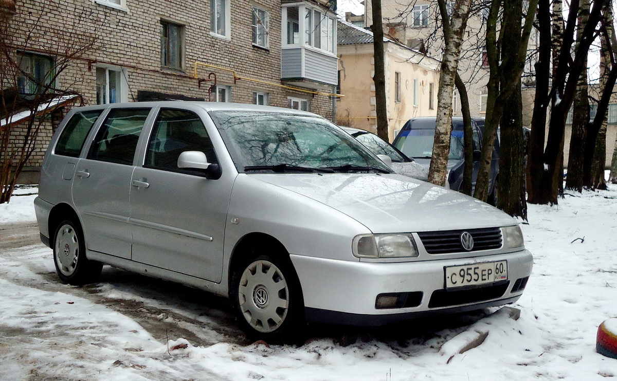 Псковская область, № С 955 ЕР 60 — Volkswagen Polo 3 (Typ 6N) '94-02