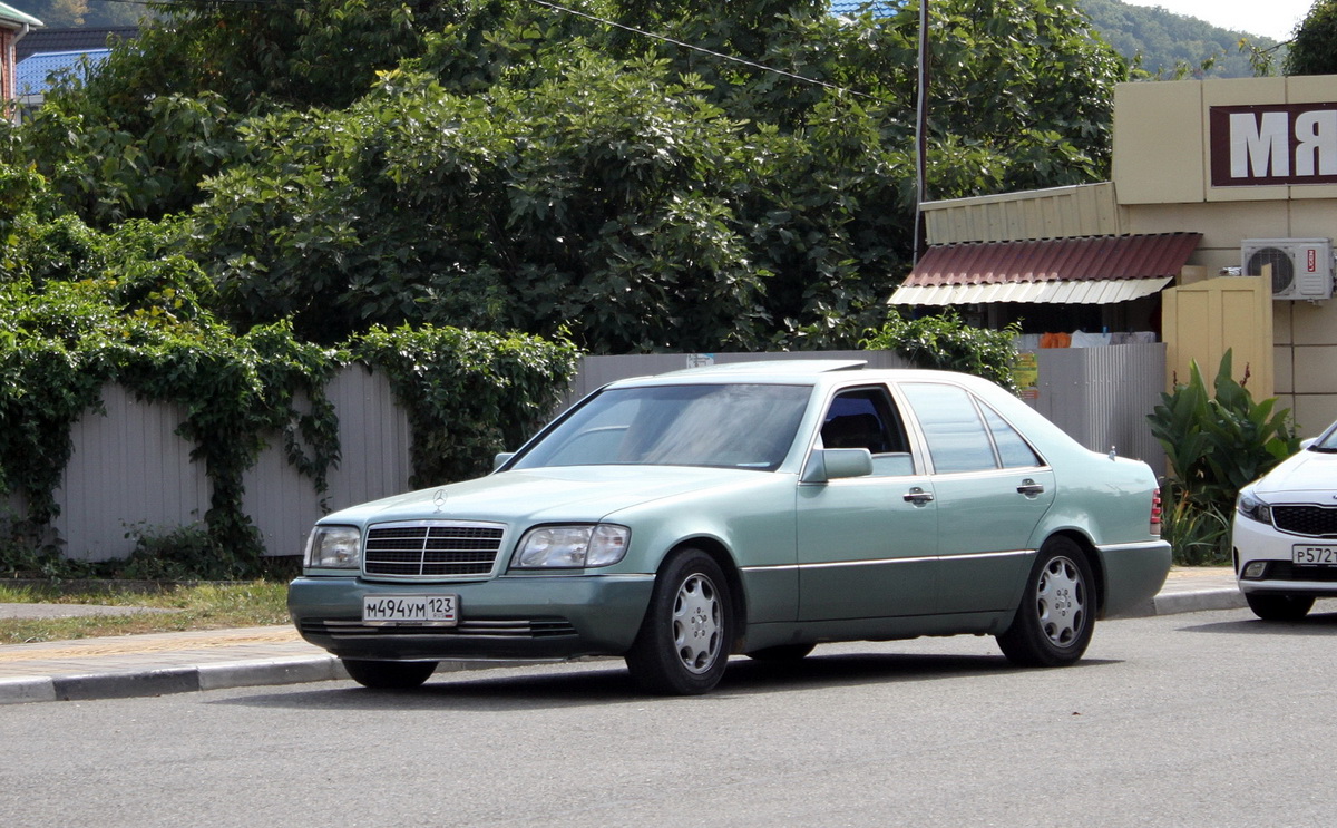 Краснодарский край, № М 494 УМ 123 — Mercedes-Benz (W140) '91-98