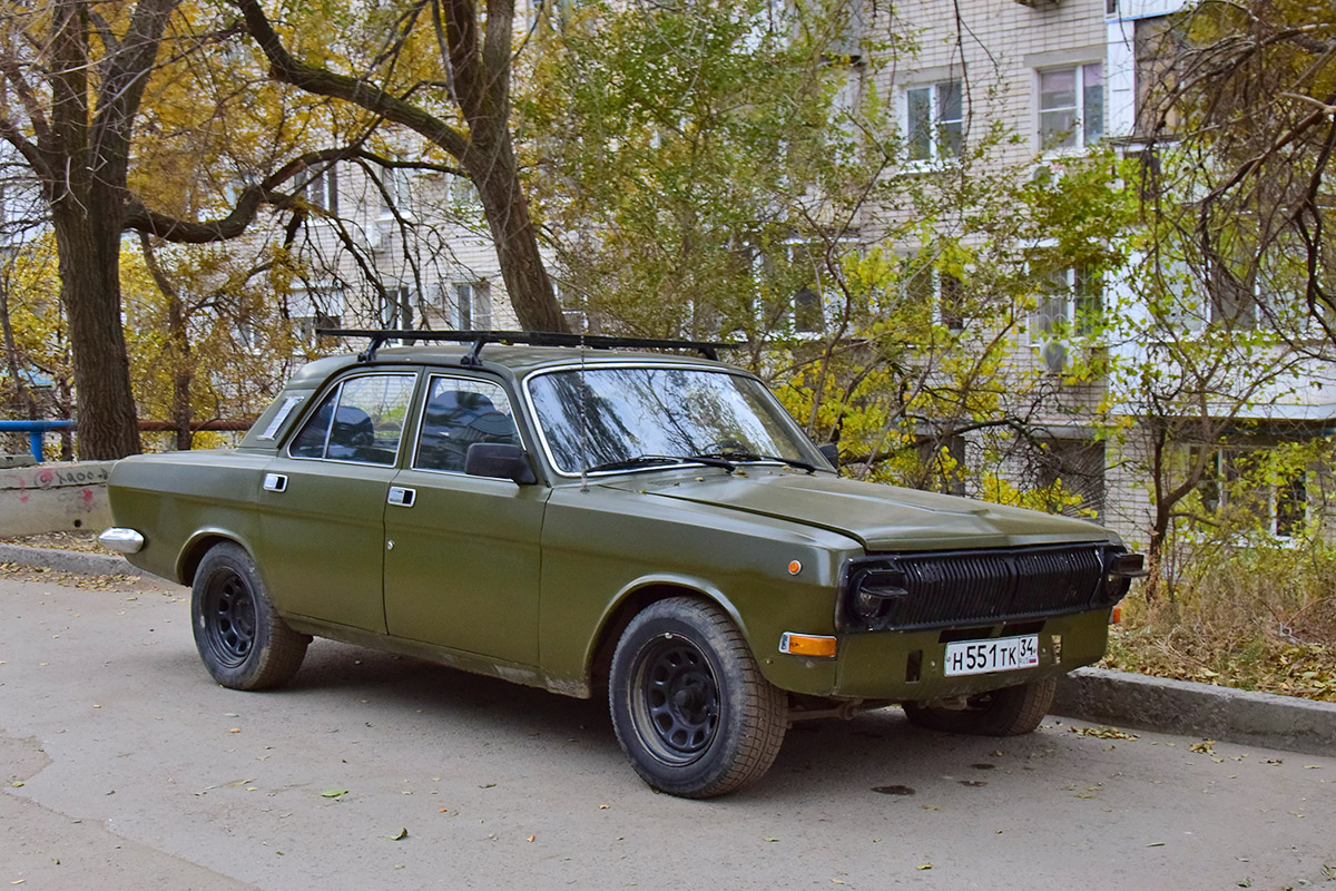 Волгоградская область, № Н 551 ТК 34 — ГАЗ-24-10 Волга '85-92