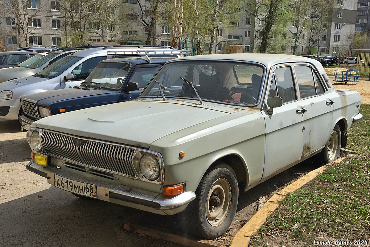 Тамбовская область, № А 619 МН 68 — ГАЗ-24-01 Волга '70-86