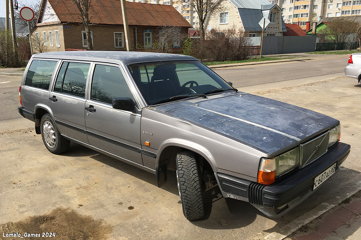 Тамбовская область, № С 607 АО 68 — Volvo 740 '84-92