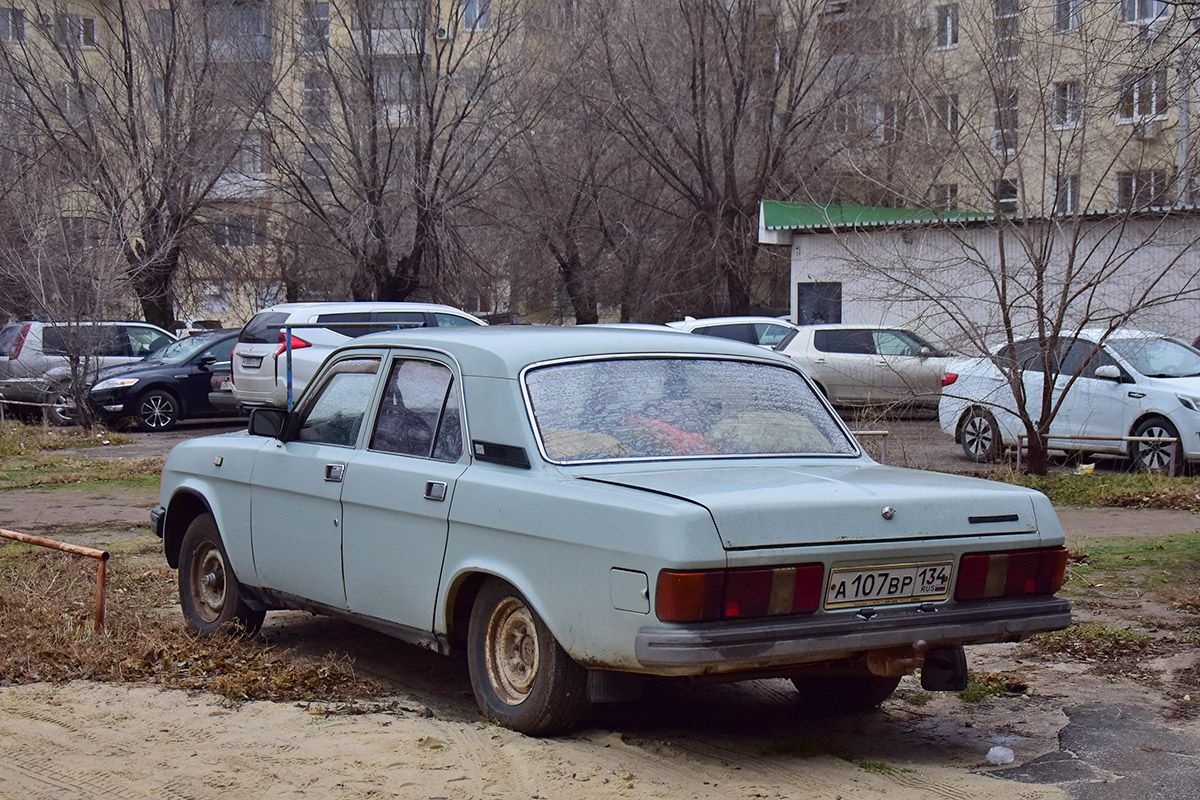 Волгоградская область, № А 107 ВР 134 — ГАЗ-31029 Волга '92-97