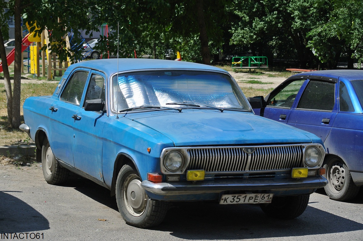 Ростовская область, № К 351 РЕ 61 — ГАЗ-24 Волга '68-86