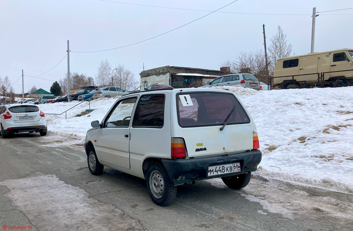 Свердловская область, № М 448 КВ 66 — ВАЗ-1111 Oка (ЗМА) '88-06