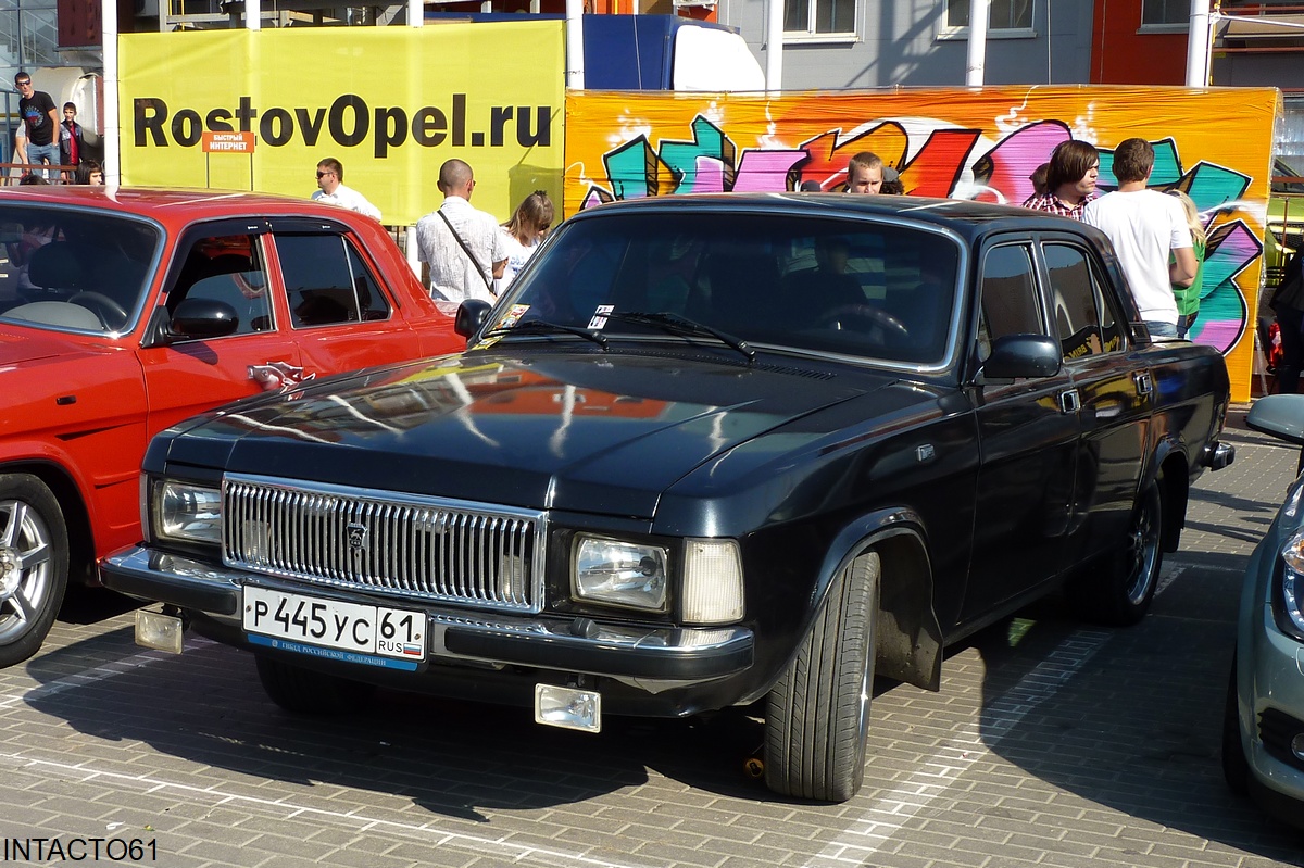 Ростовская область, № Р 445 УС 61 — ГАЗ-3102 Волга '81-08; Ростовская область — DB Drag Racing_2012