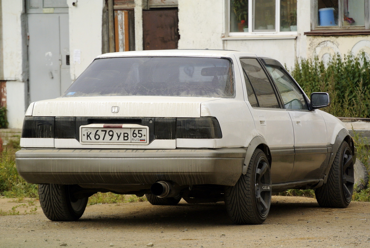 Сахалинская область, № К 679 УВ 65 — Honda Accord (3G) '85-89