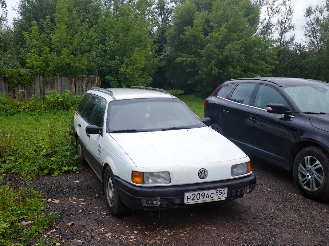 Московская область, № Н 209 АС 550 — Volkswagen Passat Variant (B3) '88-93