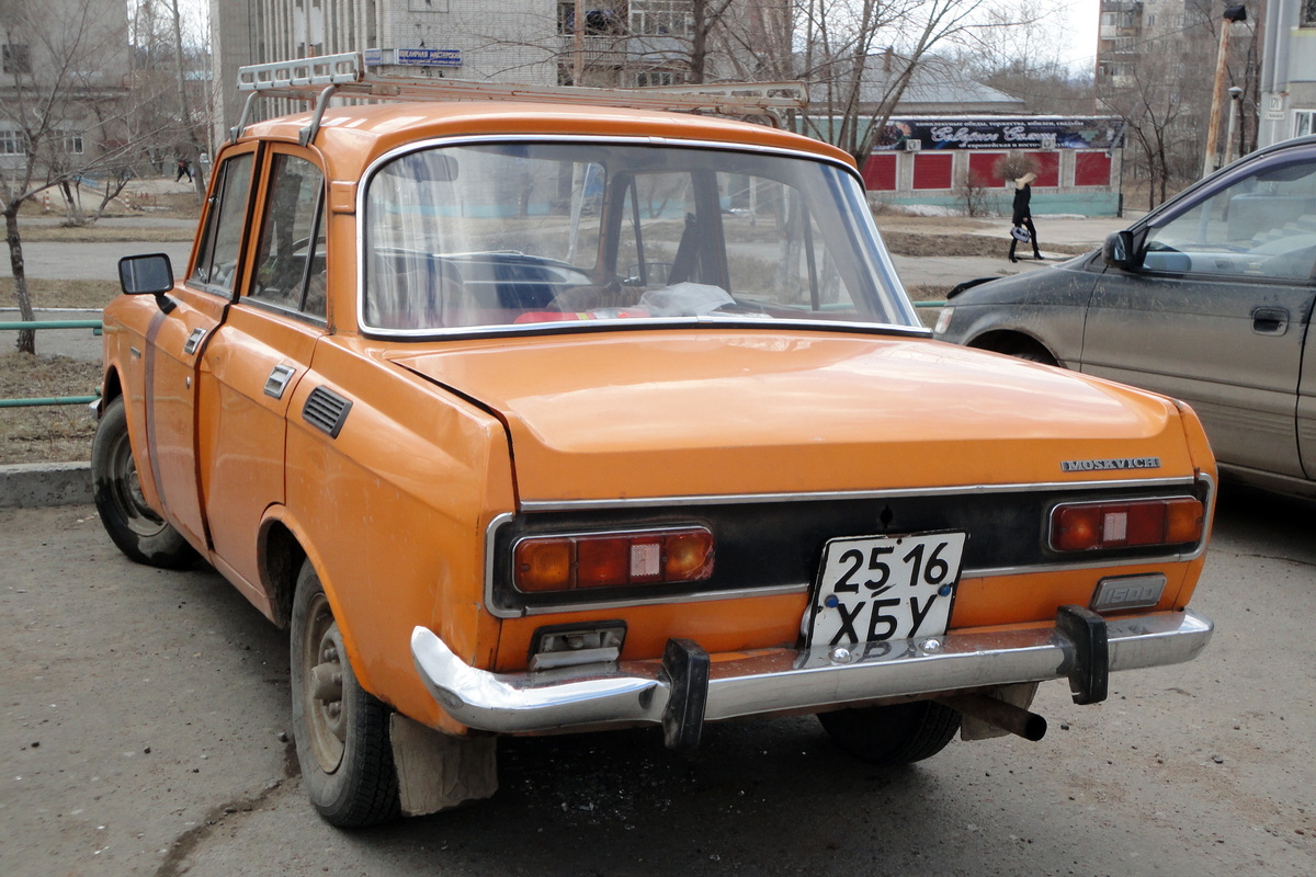 Хабаровский край, № 2516 ХБУ — Москвич-2140 '76-88