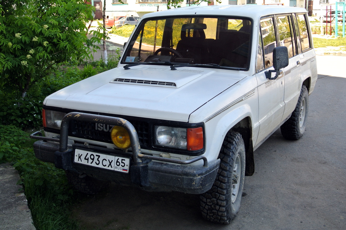 Сахалинская область, № К 493 СХ 65 — Isuzu Bighorn (UBS1*/UBS5*) '81-91