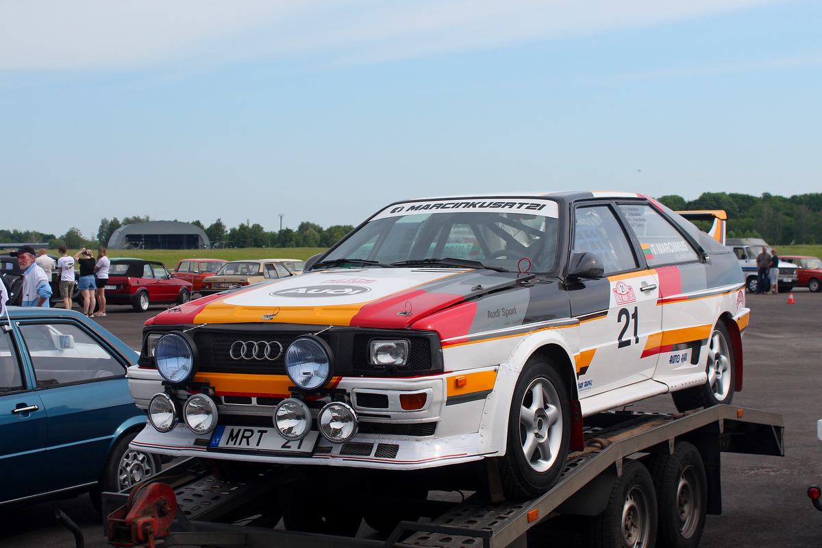 Литва, № MRT 21 — Audi Quattro '80-91; Литва — Retro mugė 2024