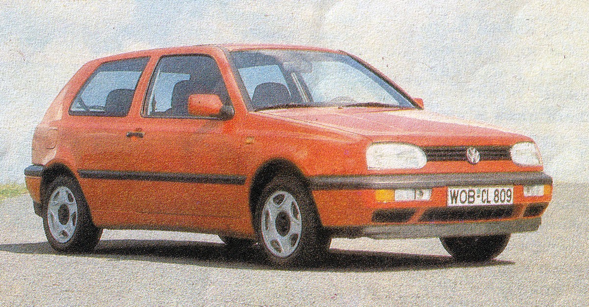 Германия, № WOB-CL 809 — Volkswagen Golf III '91-98; Германия — Федеративная республика Германия (1990-2000)