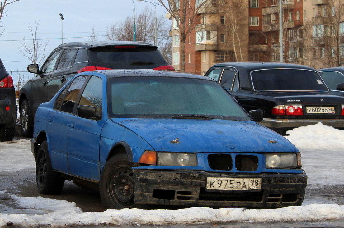Санкт-Петербург, № К 975 РА 98 — BMW 3 Series (E36) '90-00