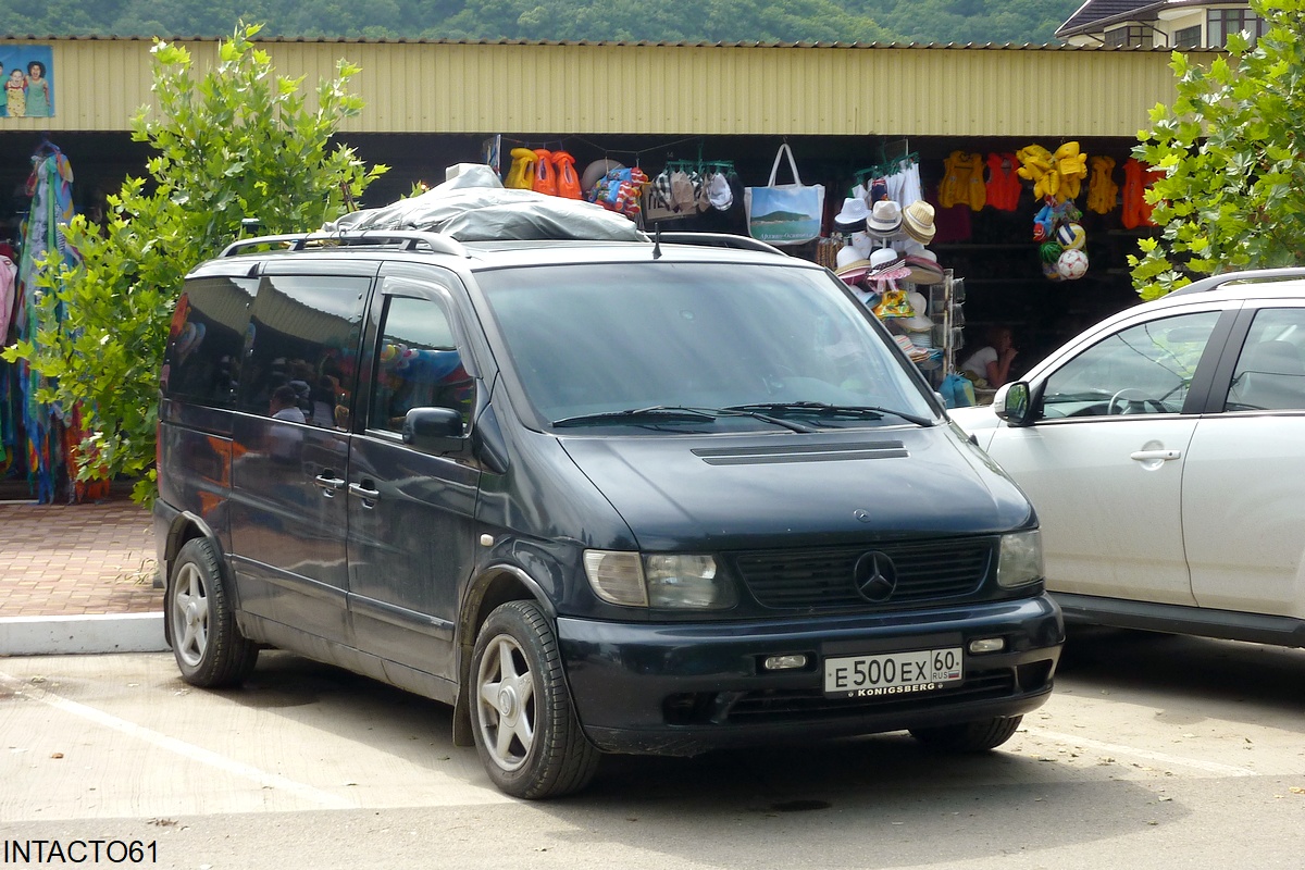 Псковская область, № Е 500 ЕХ 60 — Mercedes-Benz Vito (W638) '95-03