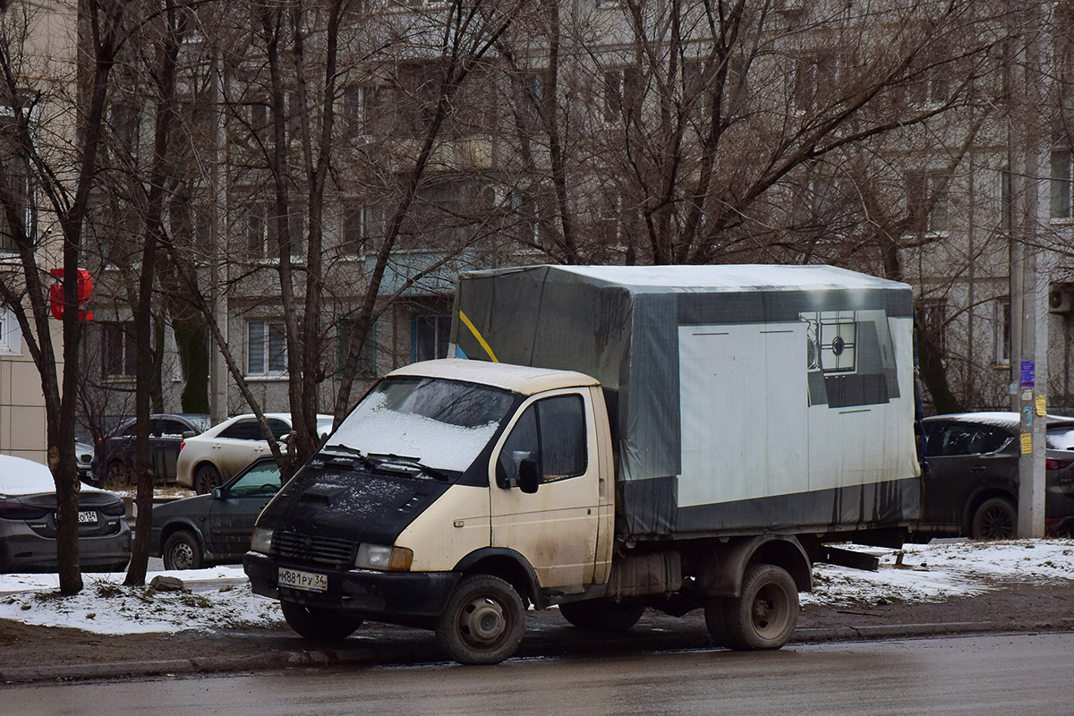 Волгоградская область, № М 881 РУ 34 — ГАЗ-33021 ГАЗель '94-03