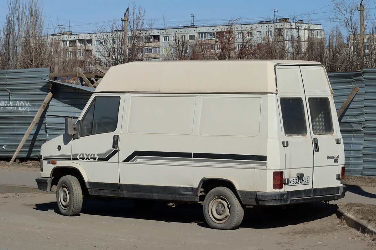 Волгоградская область, № К 533 АМ 34 — FIAT Ducato (1G) Restyle/Talento '89-94