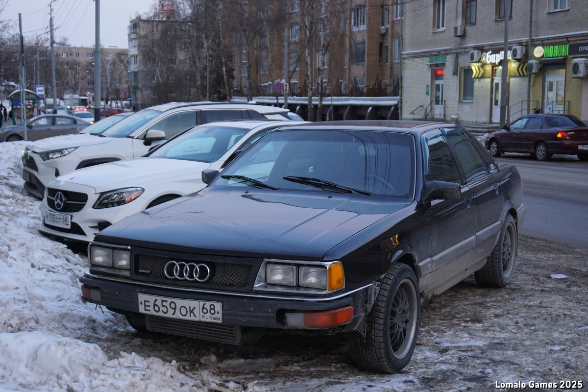 Тамбовская область, № Е 659 ОК 68 — Audi 200 (C3) '83-91