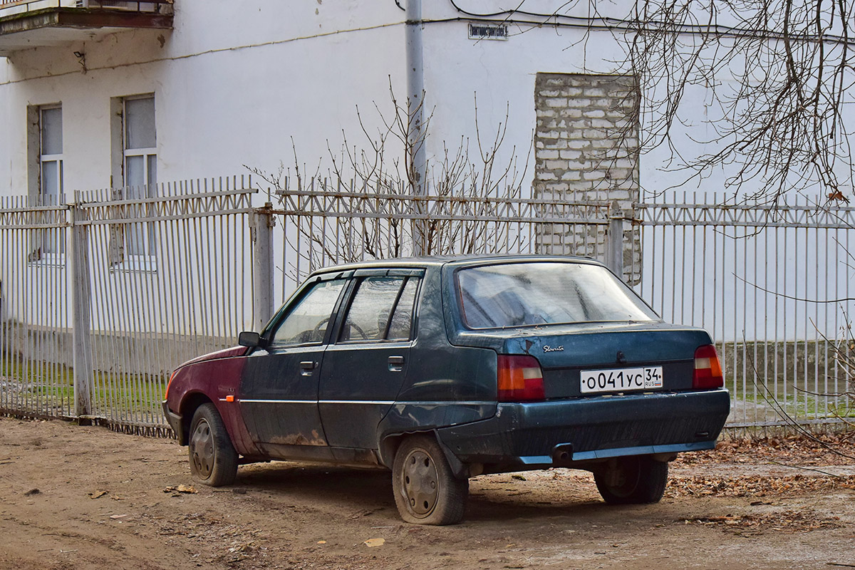 Волгоградская область, № О 041 УС 34 — ЗАЗ-110307 Славута '99-08