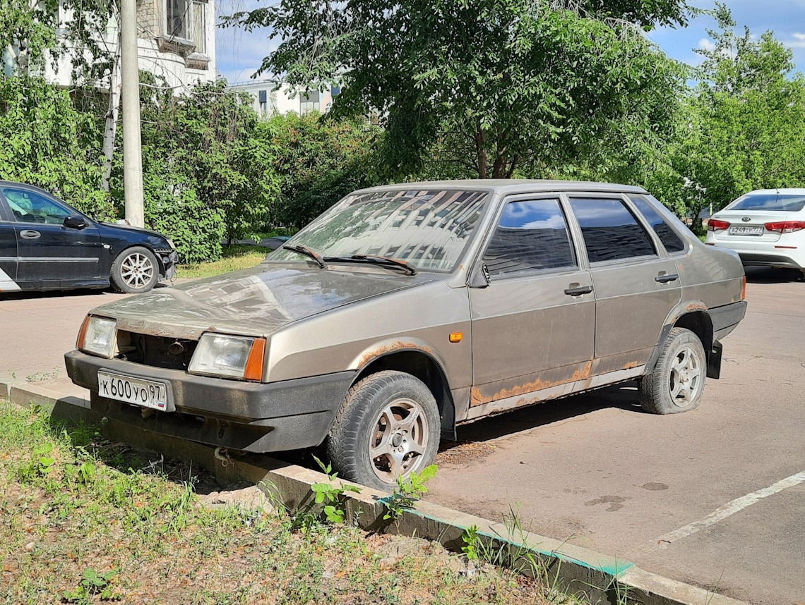 Москва, № К 600 УО 97 — ВАЗ-21099 '90-04