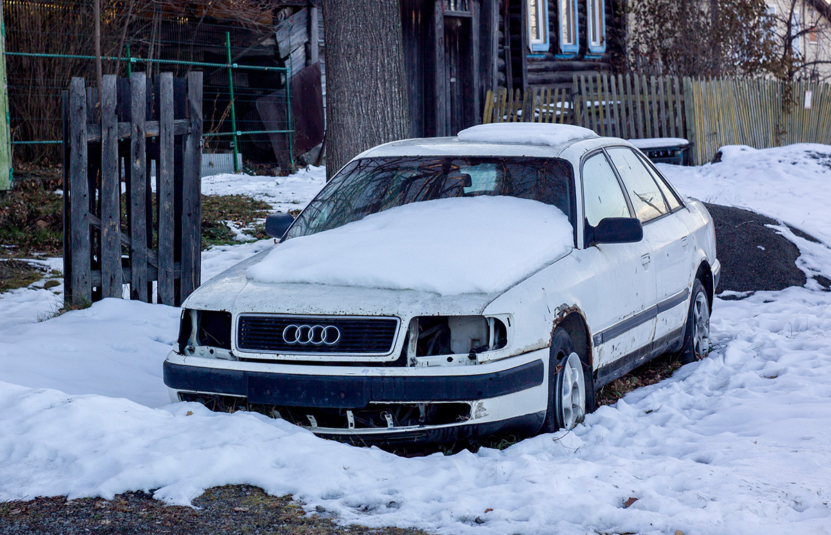 Свердловская область, № (66) Б/Н 0281 — Audi 100 (C4) '90-94