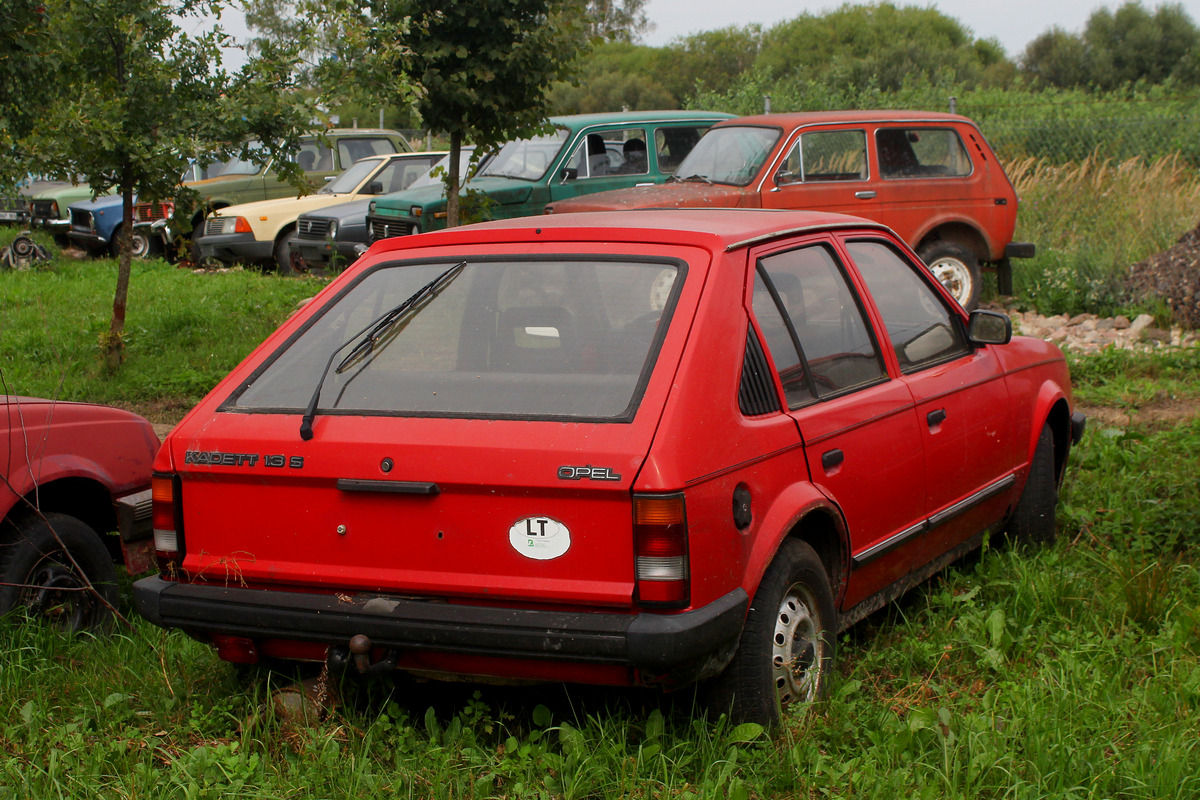 Литва, № (LT) U/N 0111 — Opel Kadett (D) '79-84