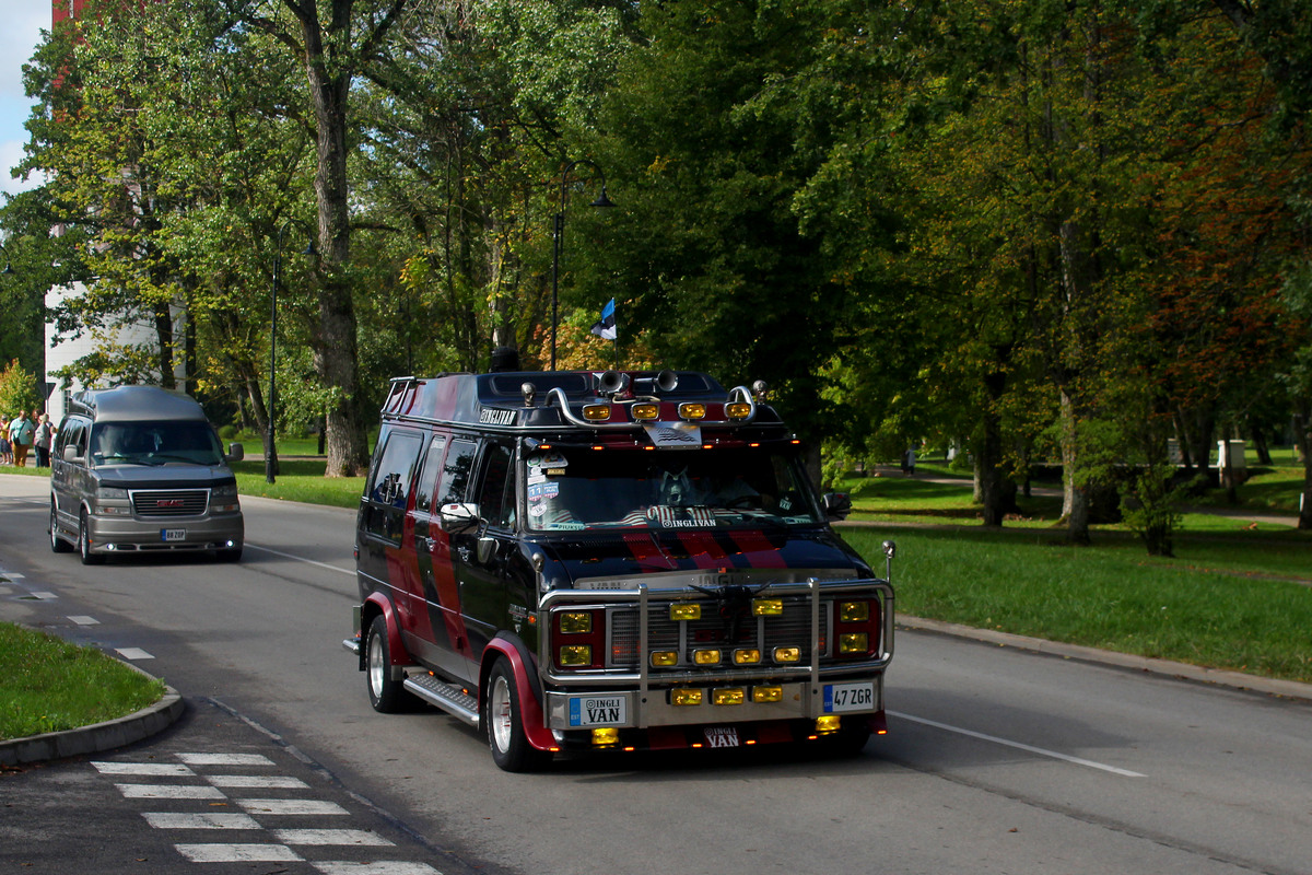 Эстония, № 47 ZGR — Chevrolet Van (3G) '71-96; Латвия — Retro Jūrmala 25