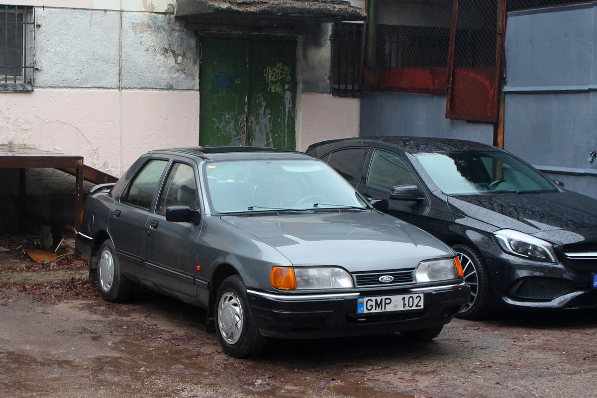 Литва, № GMP 102 — Ford Sierra MkII '87-93