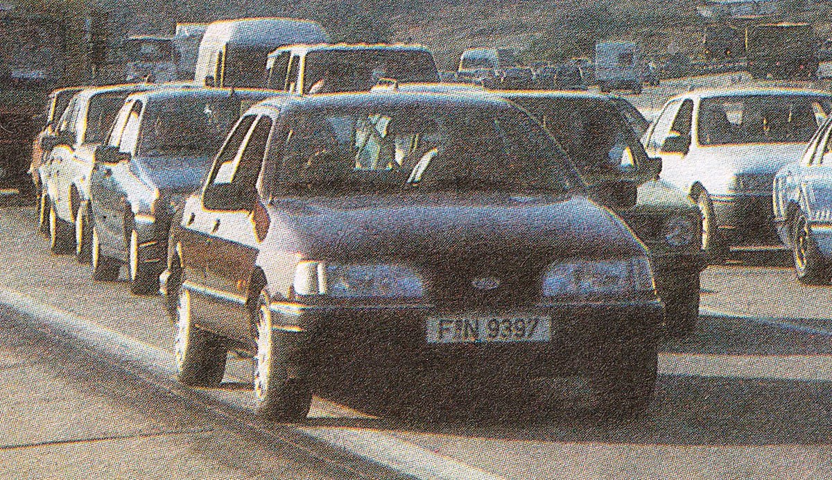 Германия, № F-N 9397 — Ford Sierra MkII '87-93; Германия — Федеративная республика Германия (1990-2000)