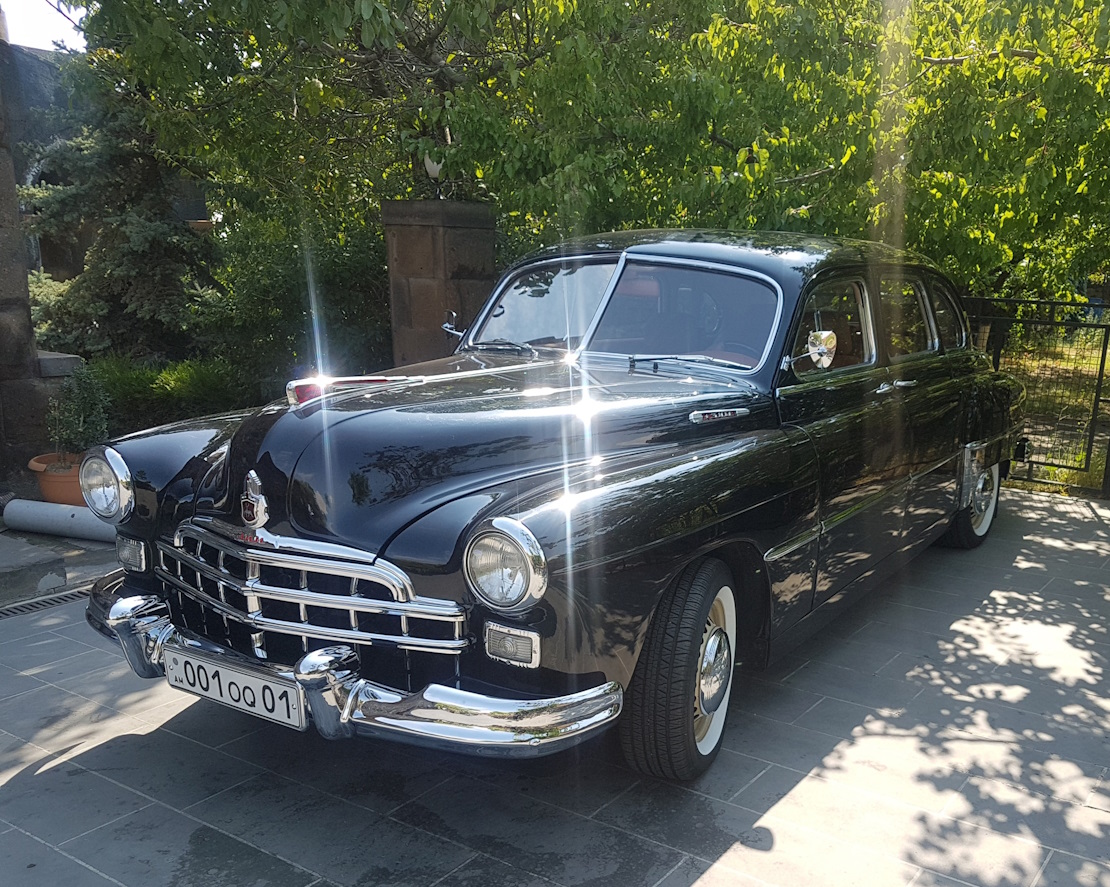 Армения, № 001 OQ 01 — ГАЗ-12 ЗИМ '50-60
