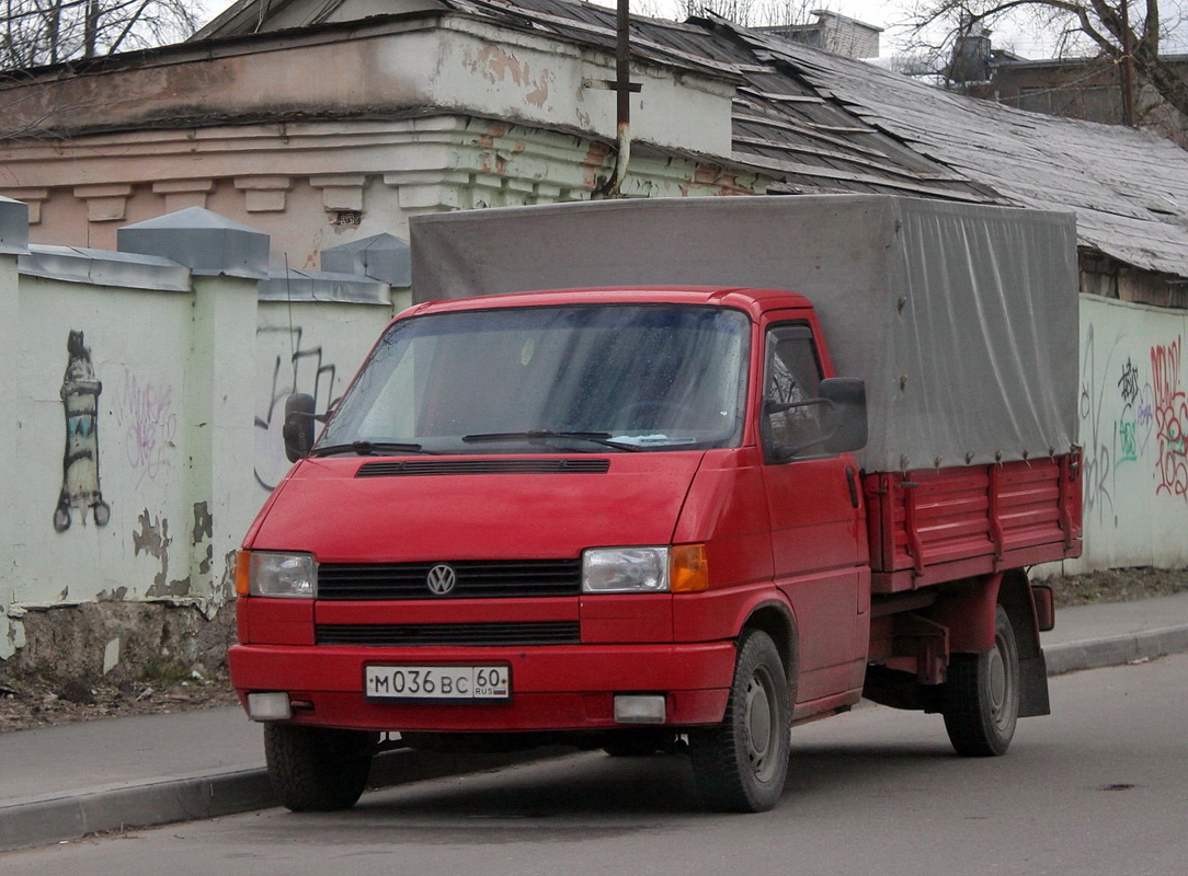 Псковская область, № М 036 ВС 60 — Volkswagen (T4) Pritschenwagen '90-03