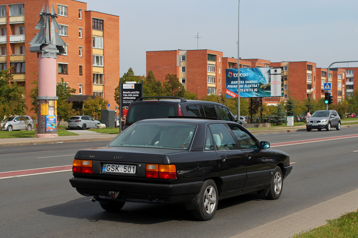 Литва, № GSK 501 — Audi 100 (C3) '82-91