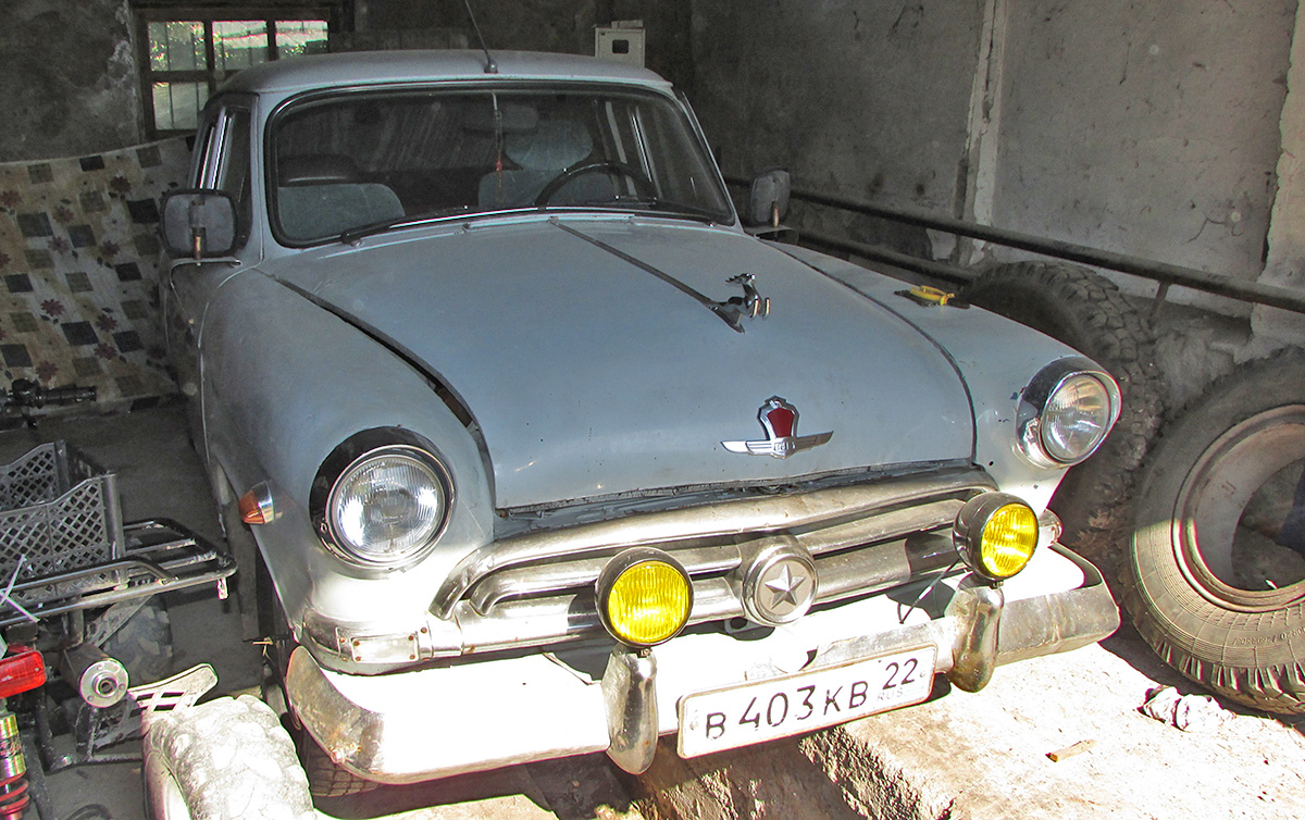 Алтайский край, № В 403 КВ 22 — ГАЗ-М-21А Волга '57-58