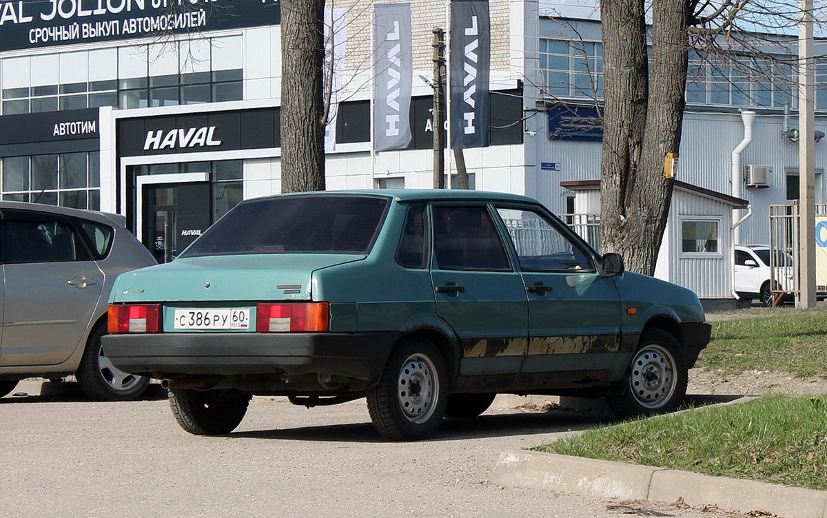 Псковская область, № С 386 РУ 60 — ВАЗ-21099 '90-04