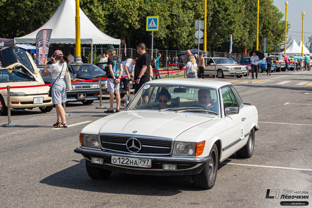 Москва, № О 122 НА 797 — Mercedes-Benz (R107/C107) '71-89; Москва — Фестиваль "Ретрорейс" 2024