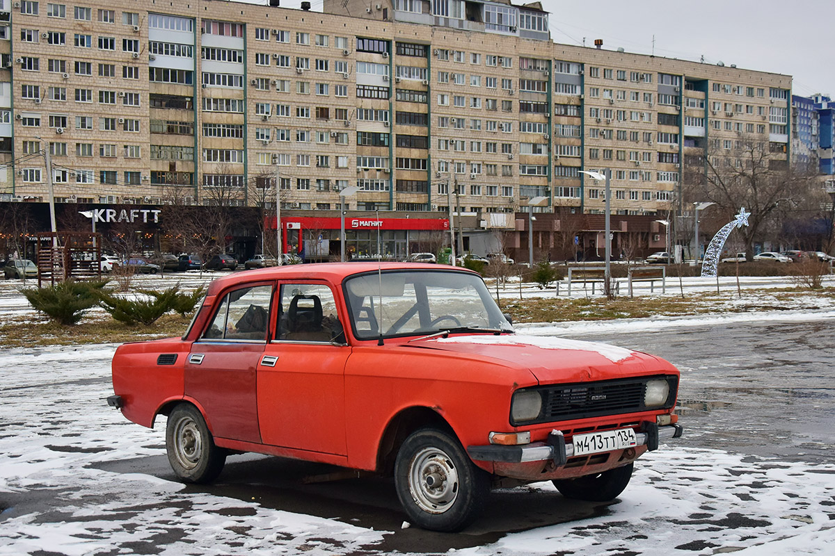 Волгоградская область, № М 413 ТТ 134 — Москвич-21406 '78-87
