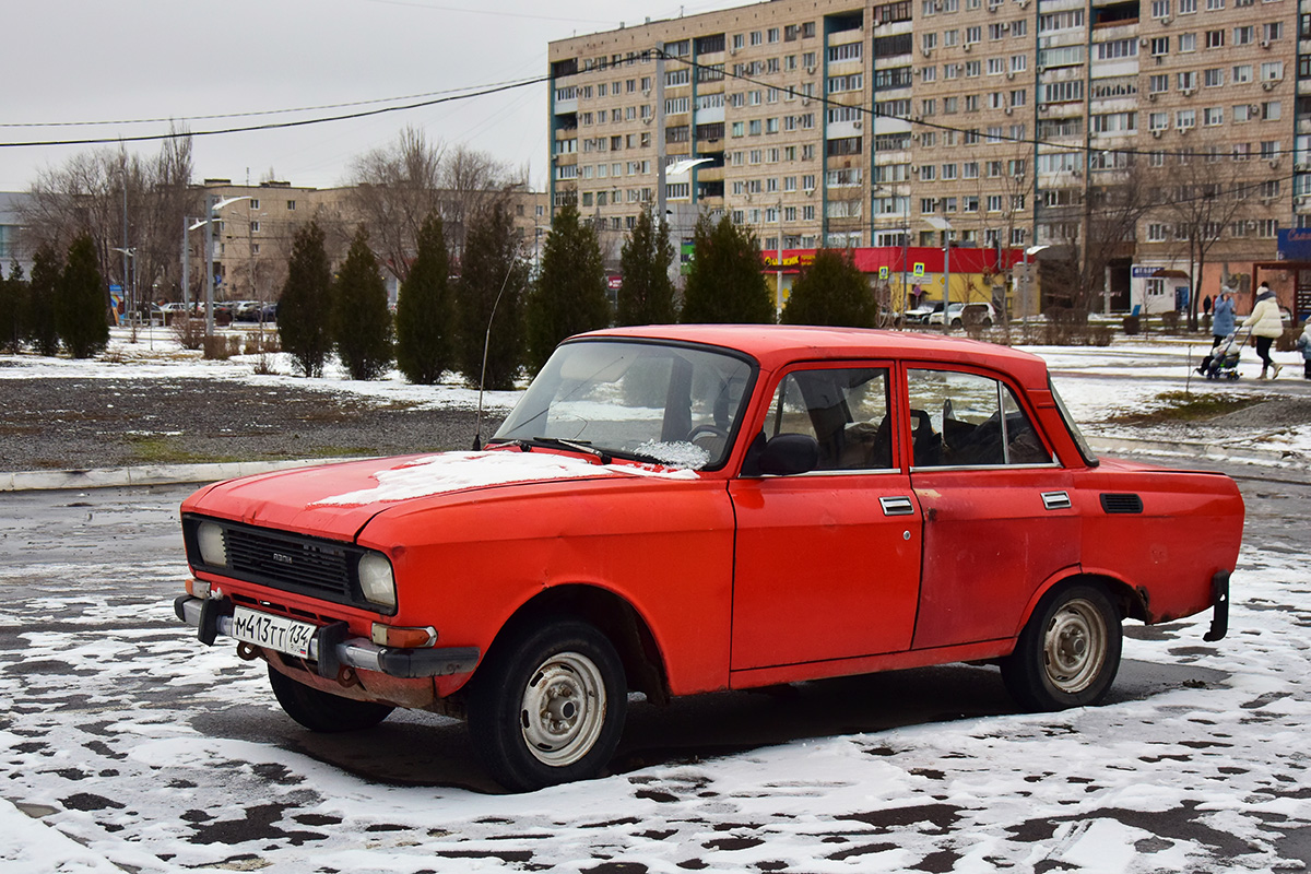 Волгоградская область, № М 413 ТТ 134 — Москвич-21406 '78-87