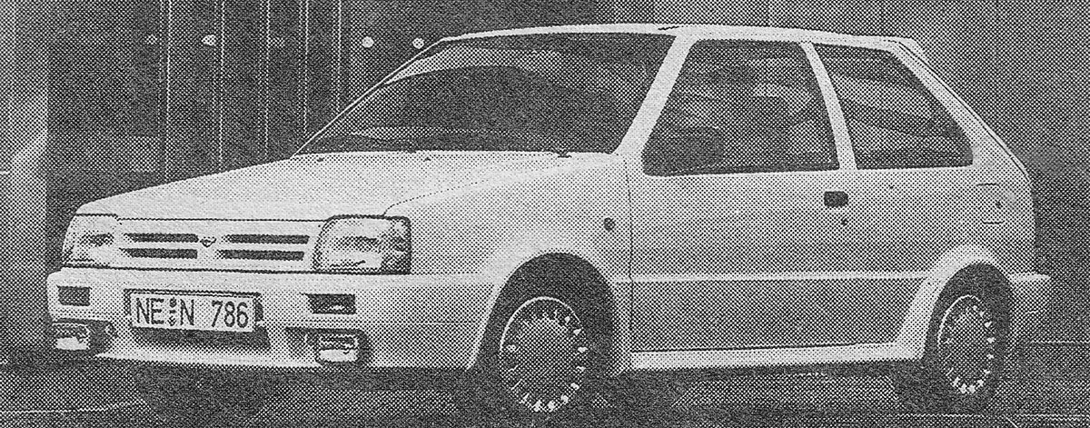 Германия, № NE-N 786 — Nissan Micra (K10) '82-92; Германия — Федеративная республика Германия (1990-2000)