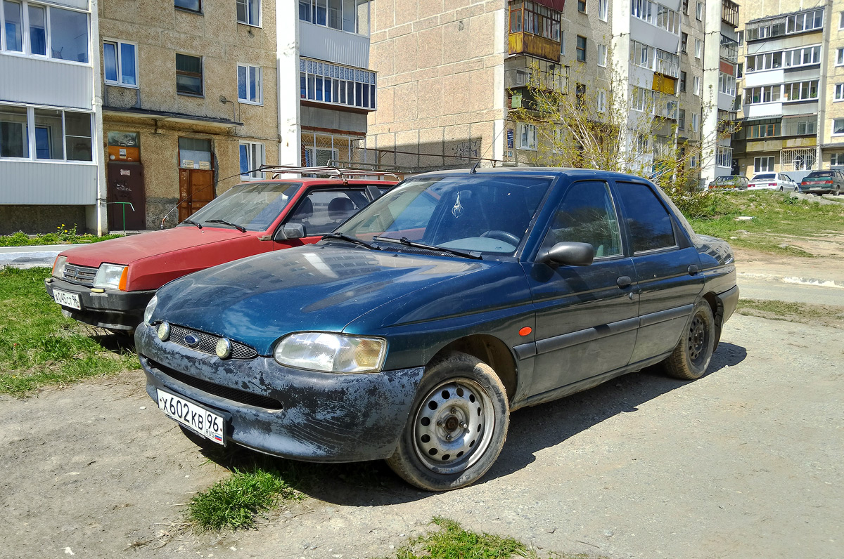Свердловская область, № Х 602 КВ 96 — Ford Escort MkVI '95-00