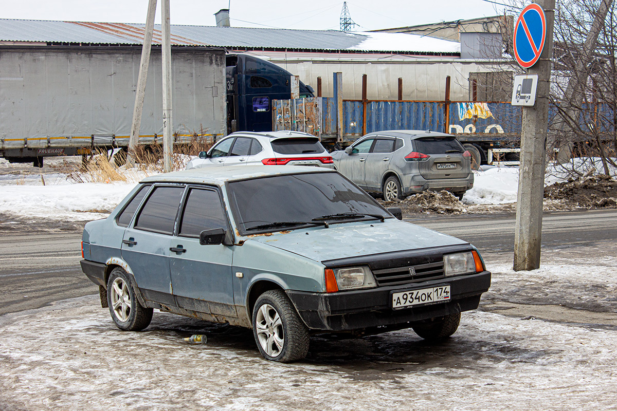 Свердловская область, № А 934 ОК 174 — ВАЗ-21099 '90-04