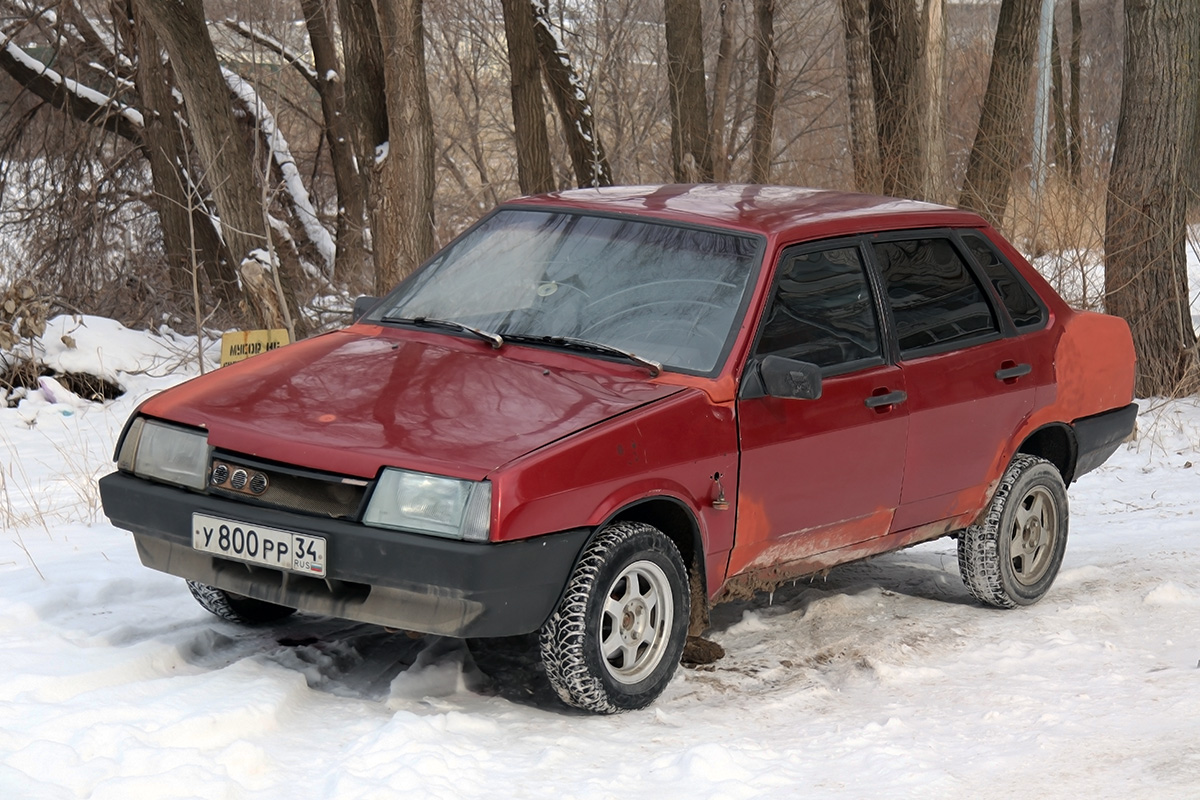 Волгоградская область, № У 800 РР 34 — ВАЗ-21099 '90-04