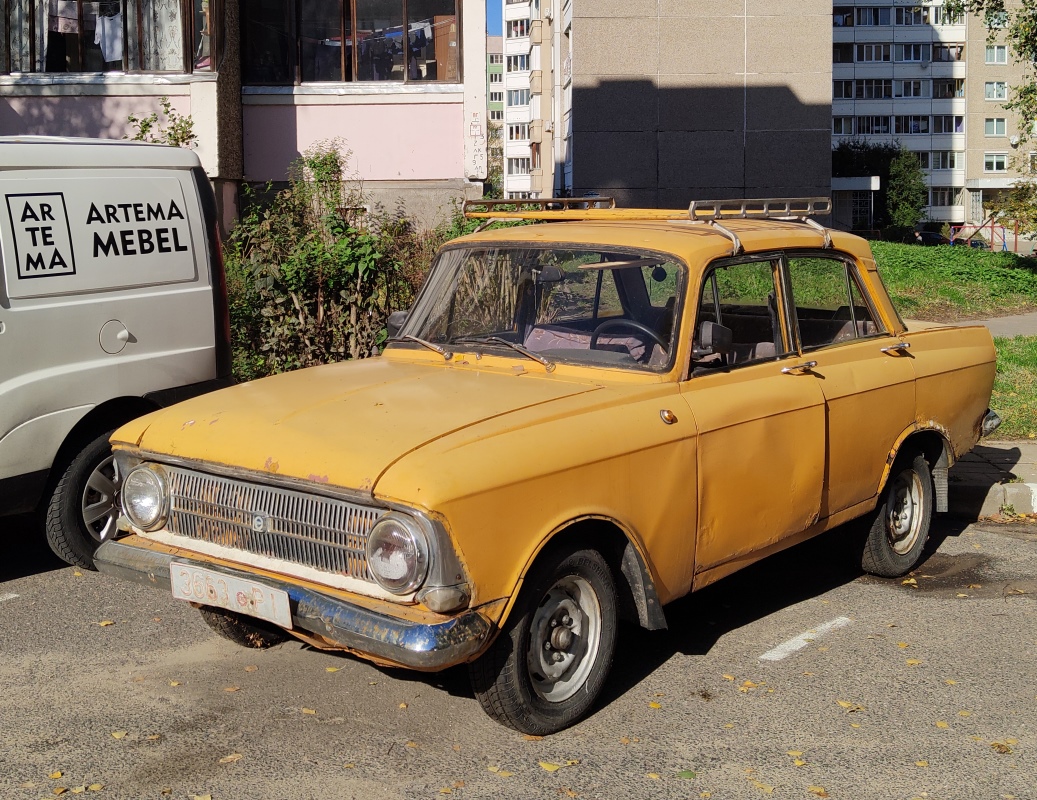 Минск, № 3663 РІ — Москвич-412ИЭ (Иж) '70-82